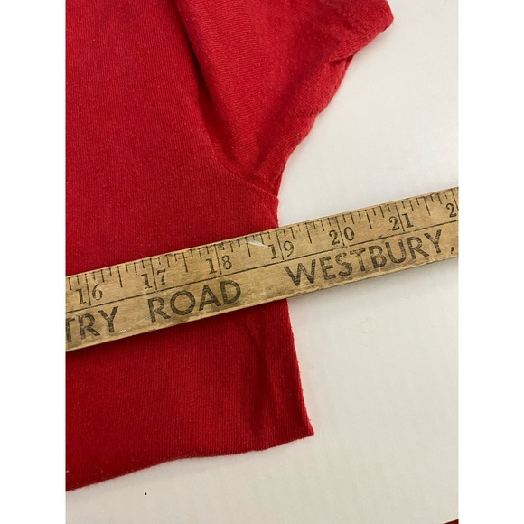 Vintage World Class Dad T Shirt Size Large Red Single Stitched USA - Picture 2 of 13